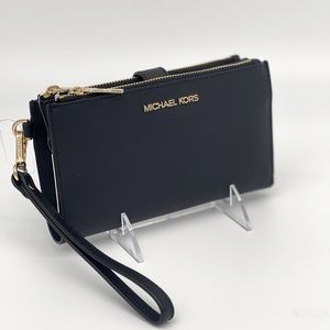 Michael Kors Double Zip Wallet Wristlet